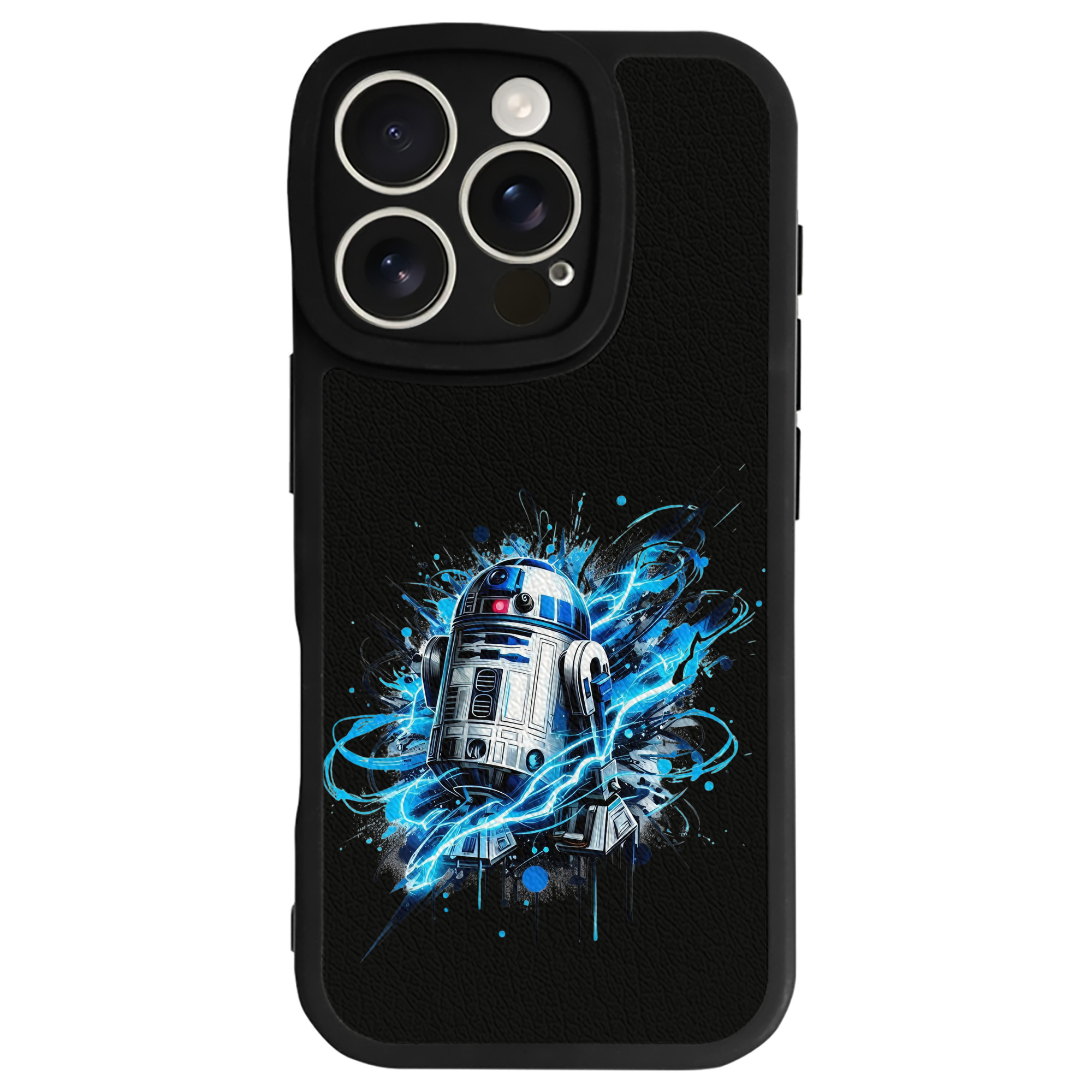 （画像用） スター・ウォーズ Star Wars 【iPhone 16シリーズ対応】シリコンスマホケース（レザー調） 材質：シリコン